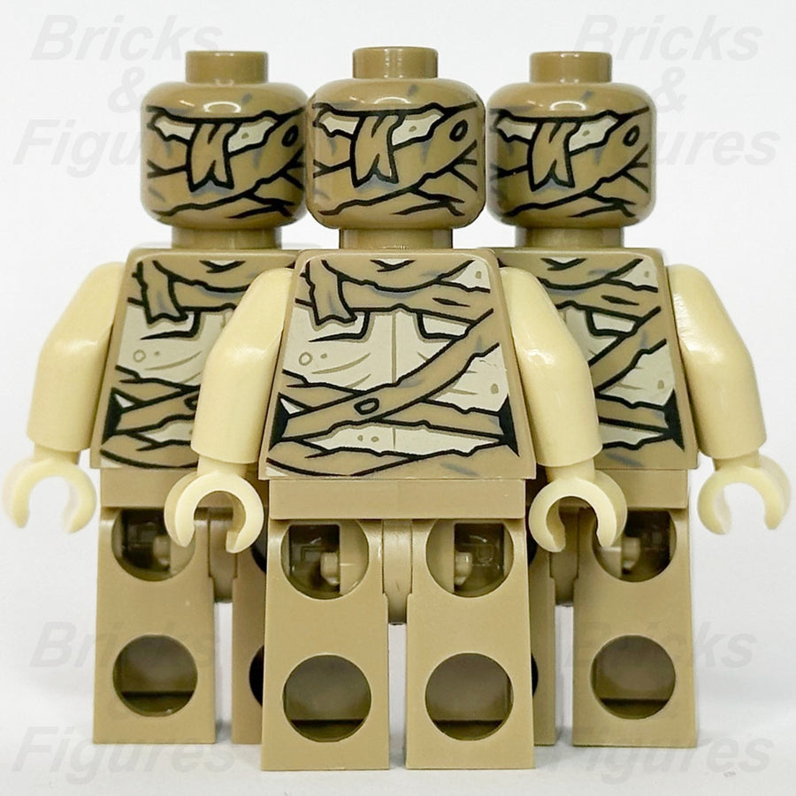 LEGO Indiana Jones Mummy Minifigure Raiders of the Lost Ark 77013 iaj052 x 32