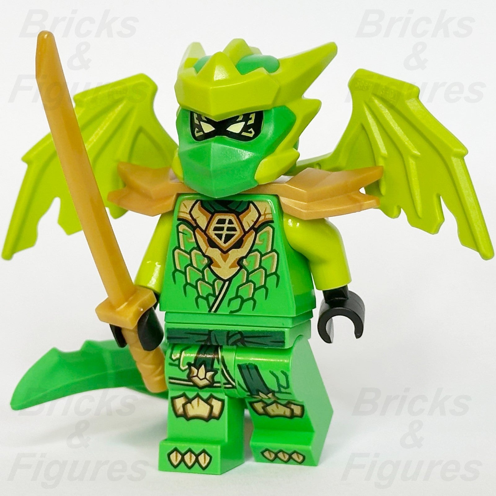 LEGO  Ninjago Lloyd Dragon Form Minifigure Dragons Rising Season 4 Green njo10290