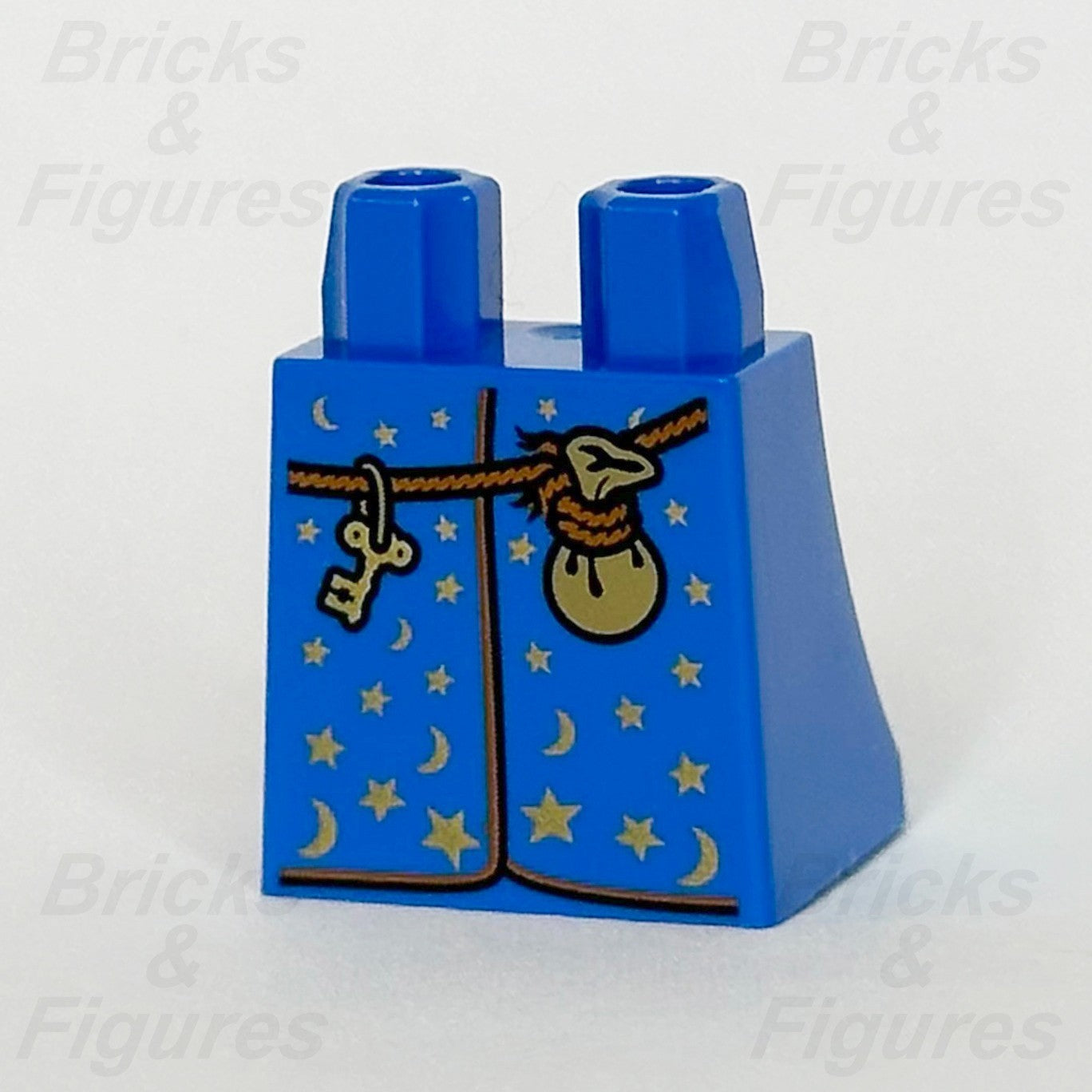 LEGO Castle Blue Wizard Robe Minifigure Skirt Part Pouch BAM 2022 36036pb0360