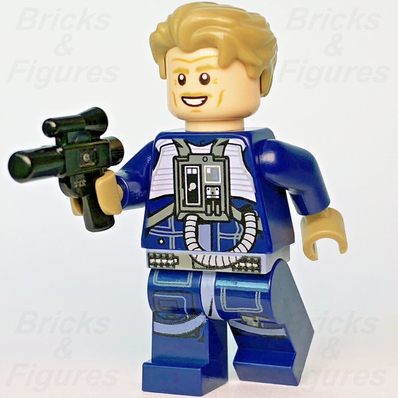 Used Star Wars LEGO General Antoc Merrick XWing Pilot Minifigure 75213240