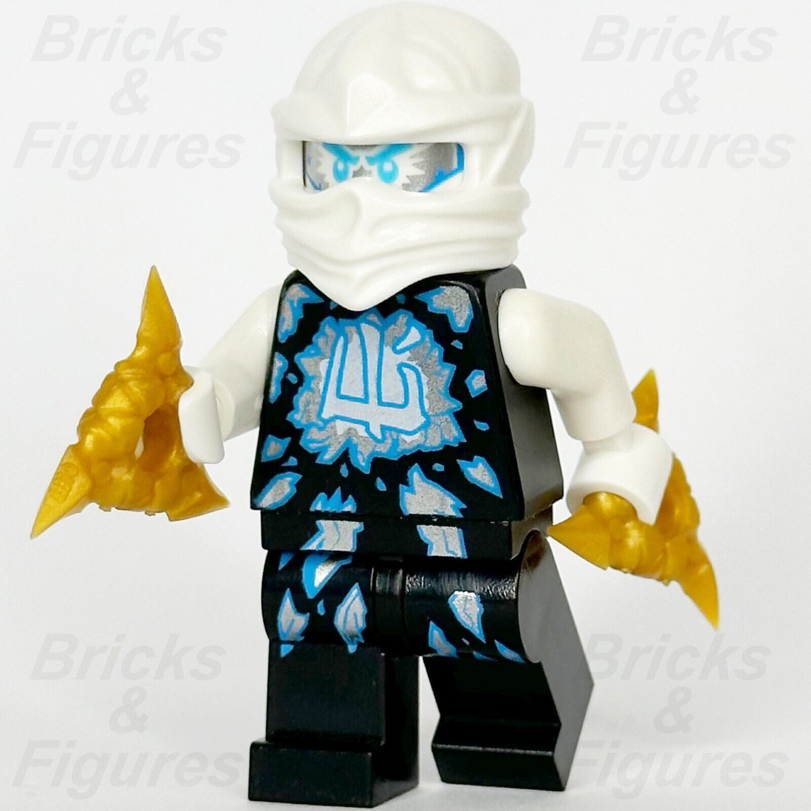 LEGO Ninjago Zane Minifigure Possession Airjitzu Ninja Minifig 70742 njo159 - Bricks & Figures