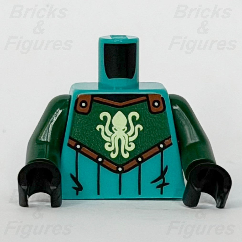 LEGO Castle Kraken Warrior Minifigure Torso Part 76382 Body Ideas 21358 Armour0