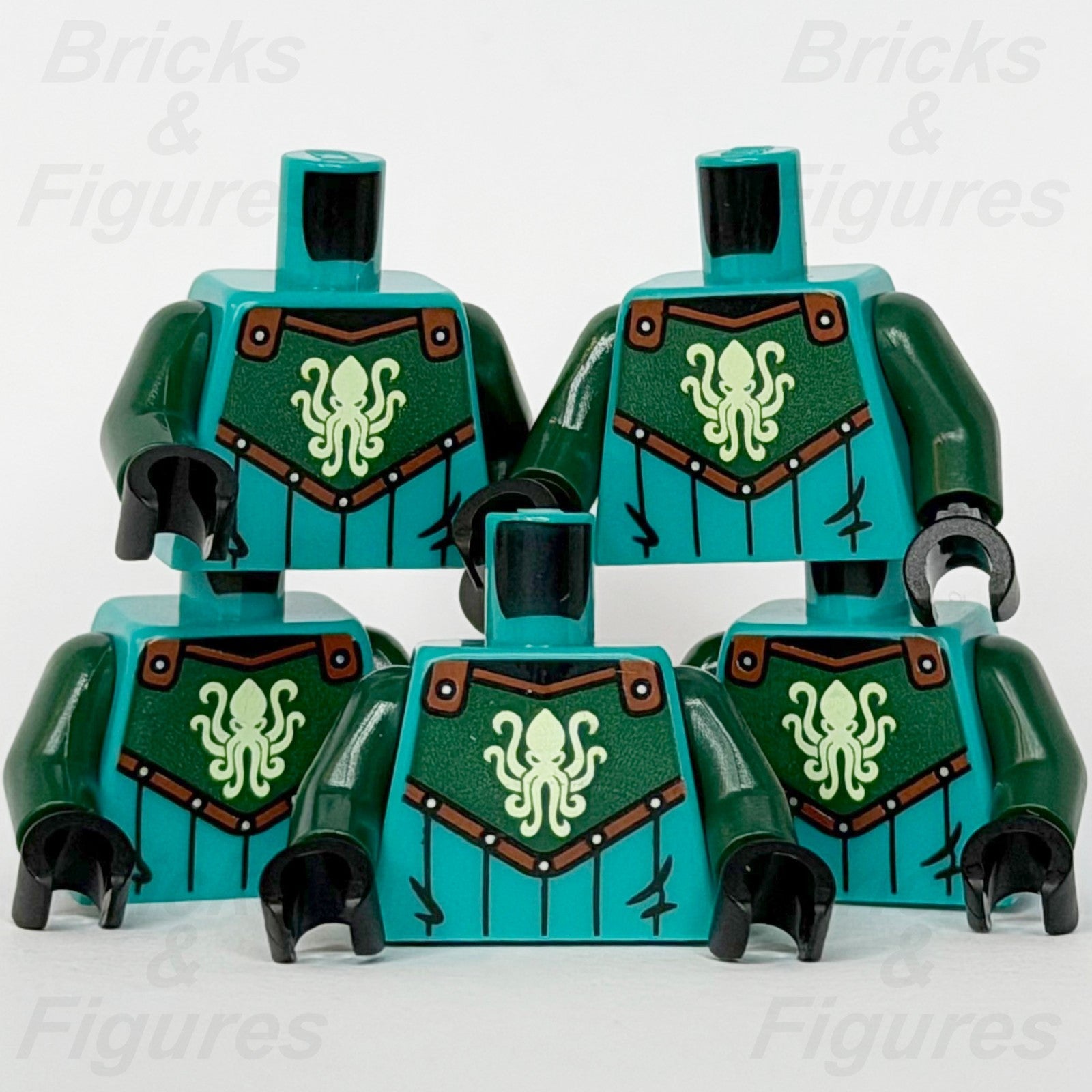 LEGO Castle Kraken Warrior Minifigure Torso Part 76382 Body Ideas 21358 x 50