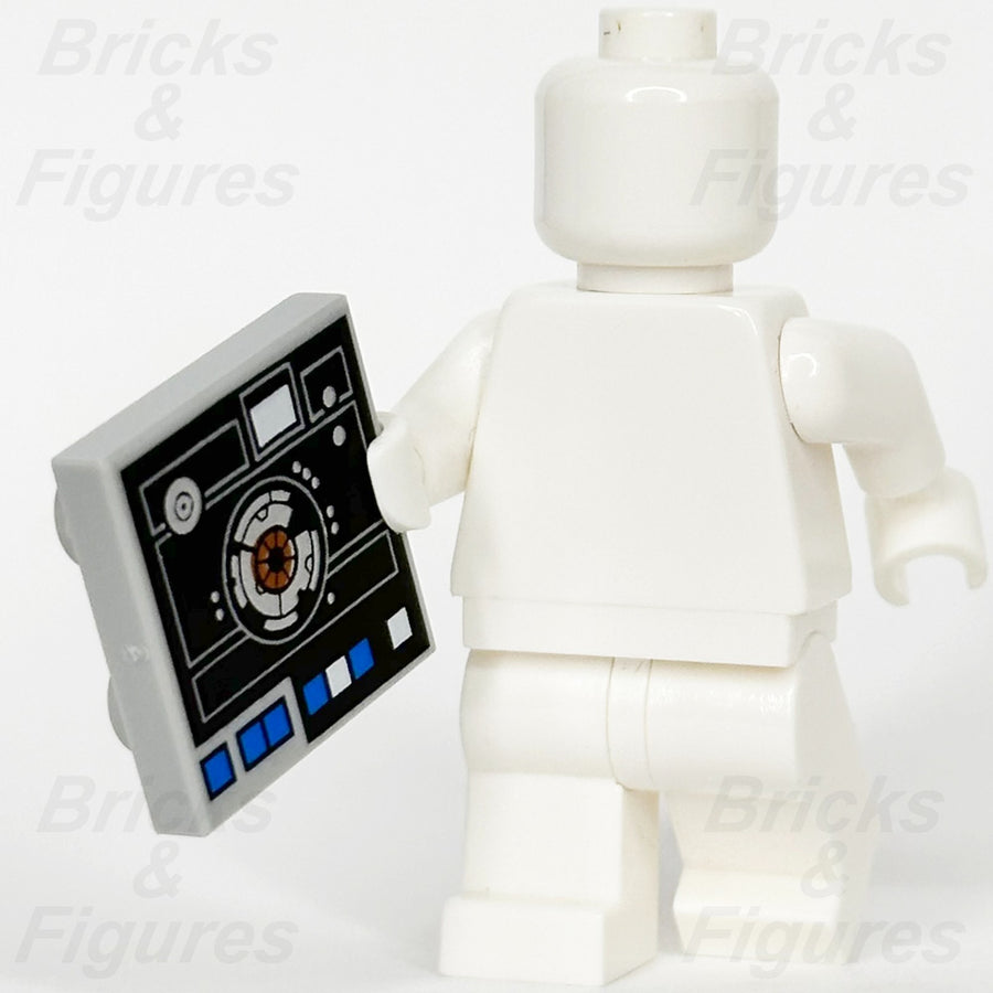 LEGO Star Wars Astromech Droid Access Panel Tile 2 x 2 Part Inverted 75339 TESB1
