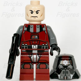 LEGO Star Wars Sith Trooper Minifigure The Old Republic Dark Red 75001 sw0436 - Bricks & Figures