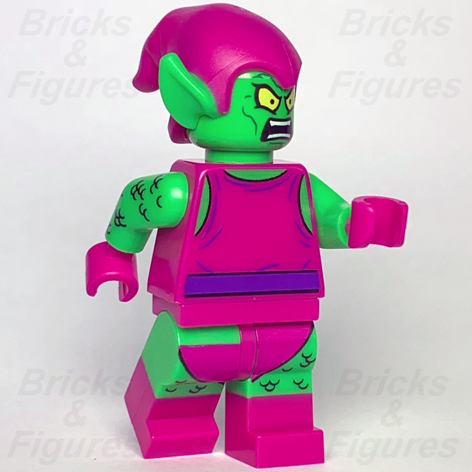 LEGO Super Heroes Green Goblin Minifigure Spider-Man Marvel 76057 sh0271 Magenta2