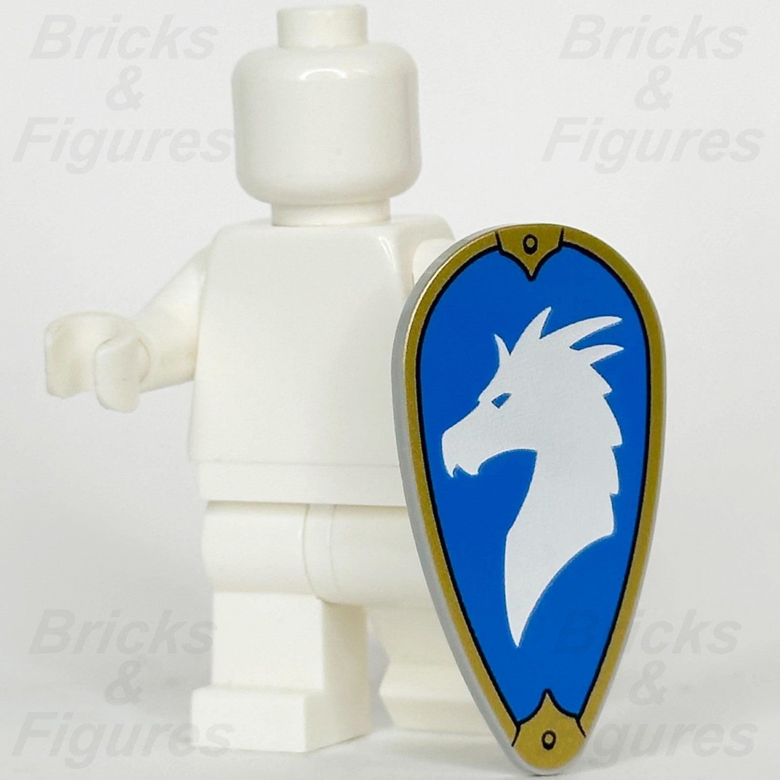 LEGO Dungeons & Dragons Paladin Minifigure Shield Part Dragon Head Oval 710471