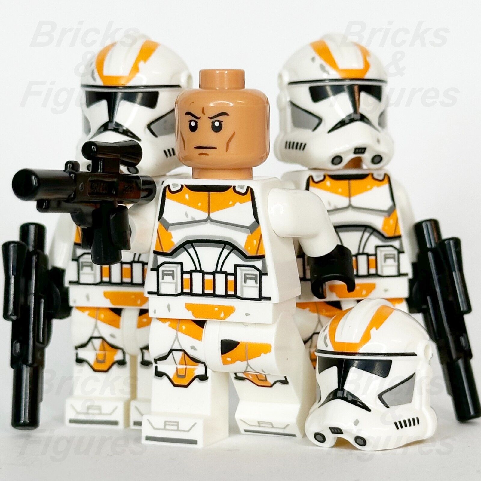 LEGO Star Wars 212th Clone Trooper Minifigure Utapau Phase 2 Armour 75337 x 3