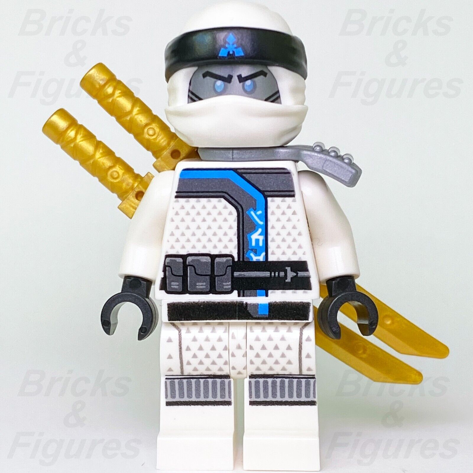 LEGO Ninjago Zane Minifigure Sons of Garmadon Scabbard Ice Ninja 70639 njo410