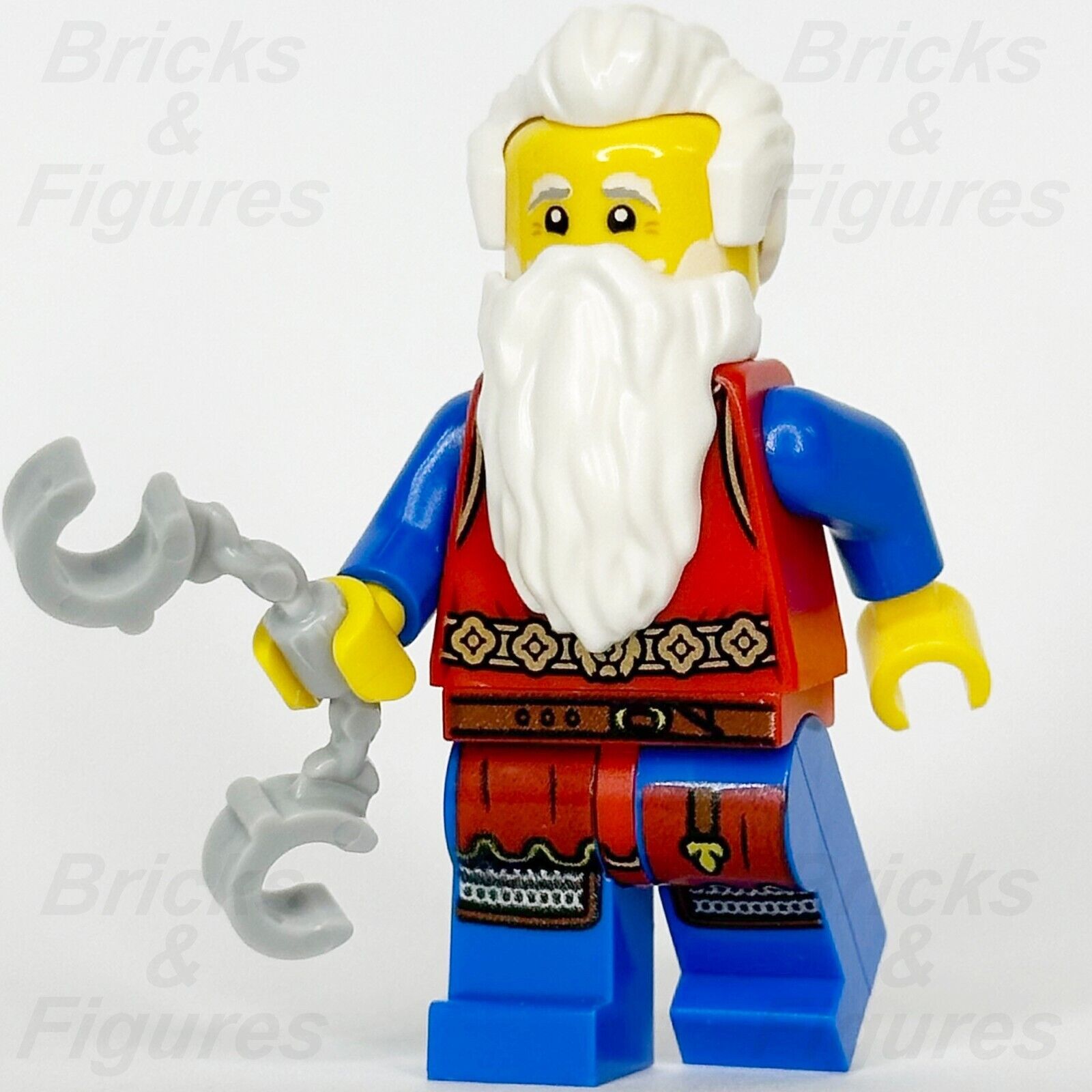 LEGO Castle Lion Knights King Minifigure Mountain Fortress 910001 adp097 - Bricks & Figures