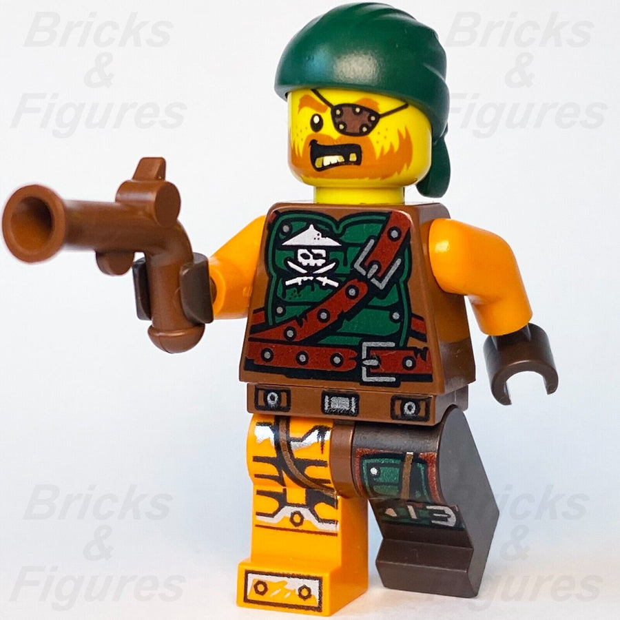 LEGO Ninjago Bucko Minifigure Skybound Pirate 70599 70605 70593 30421 njo196 - Bricks & Figures