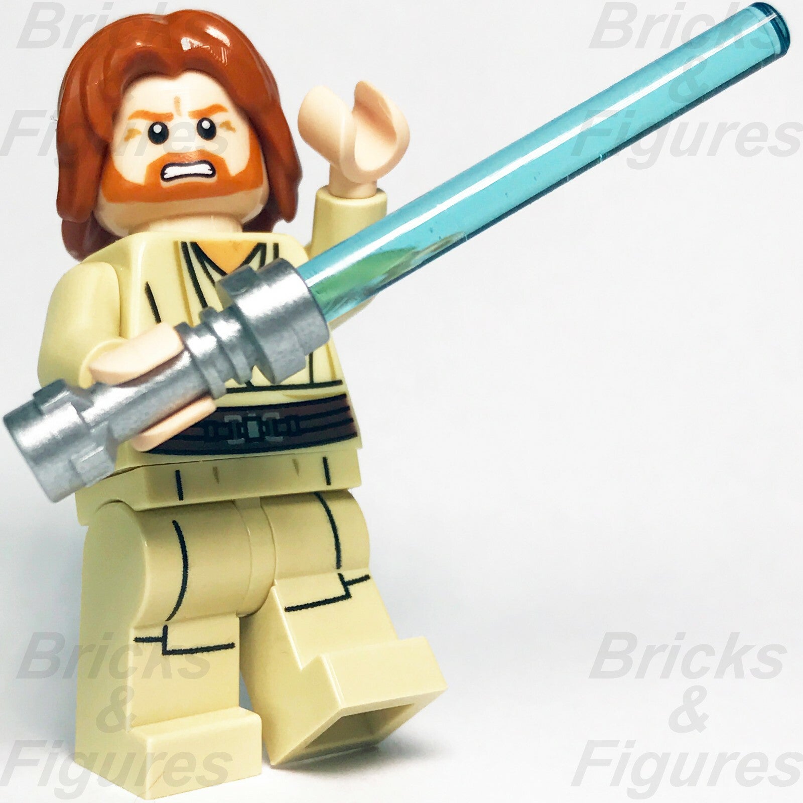 Used LEGO Star Wars Obi-Wan Kenobi Minifigure Jedi Knight Episode 2 750212
