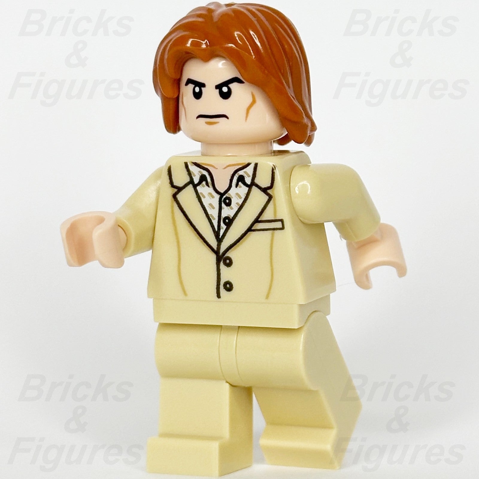 LEGO Super Heroes Lex Luthor Minifigure Dawn of Justice DC Tan Suit 76046 sh02220