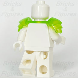 LEGO Shoulder Armour Knight Minifigure Part Translucent Bright Green 37614 Pads2