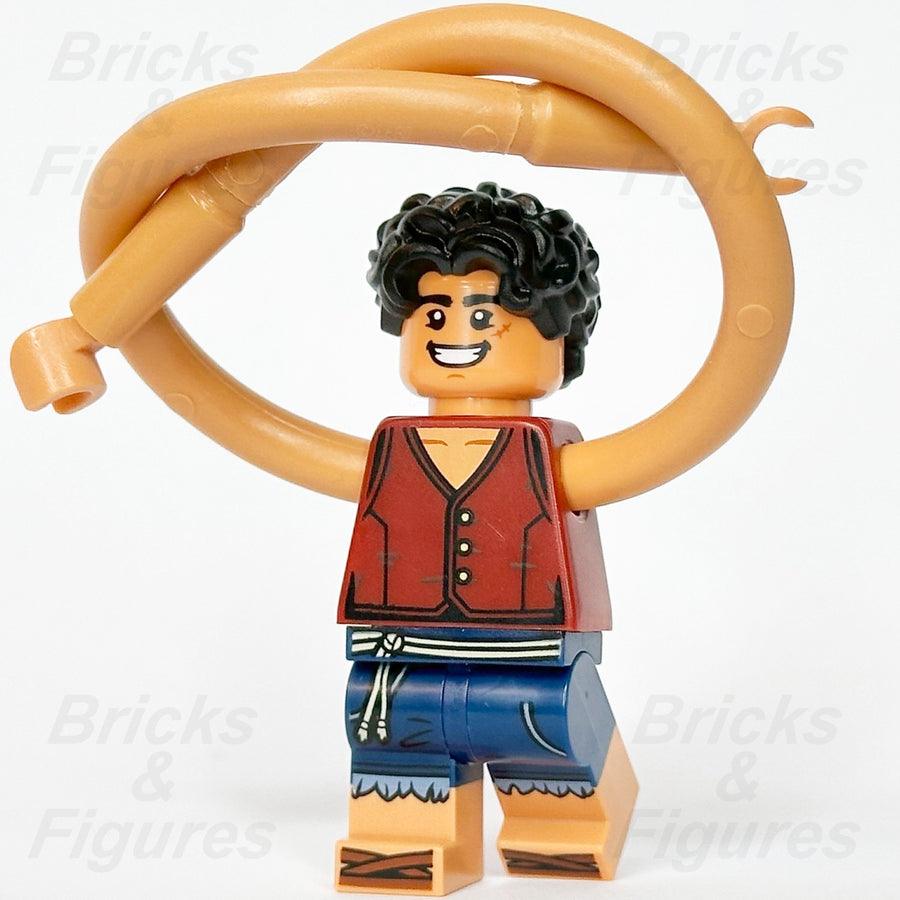 LEGO One Piece Monkey D. Luffy Minifigure Pirate 75638 op012 Stretched Arms0