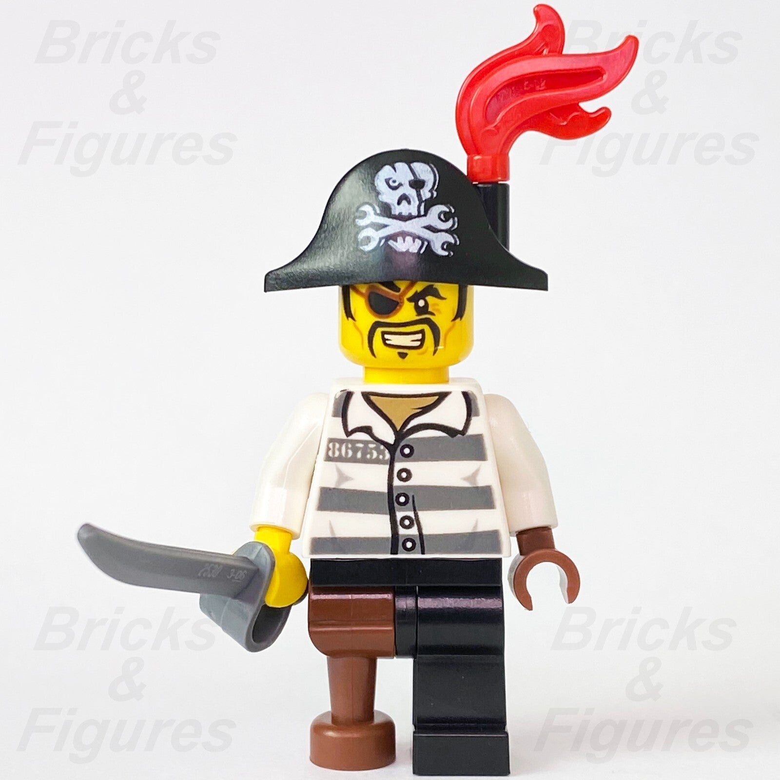 LEGO Ninjago Captain Soto Minifigure Skybound Pirate Prisoner 70591 njo236 Used1