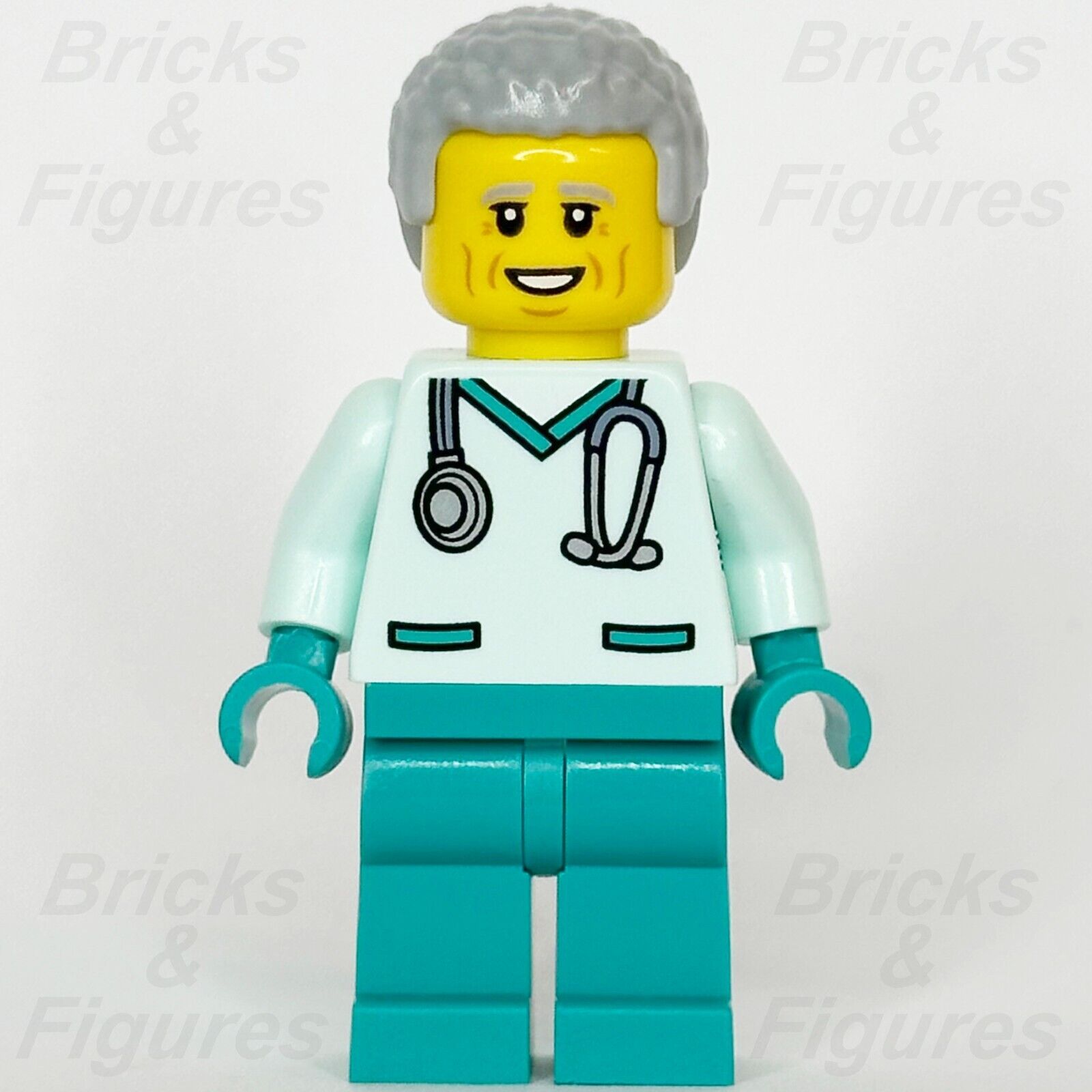 LEGO City Veterinarian Minifigure Male Vet Animal Doctor Dr 60380 cty1649
