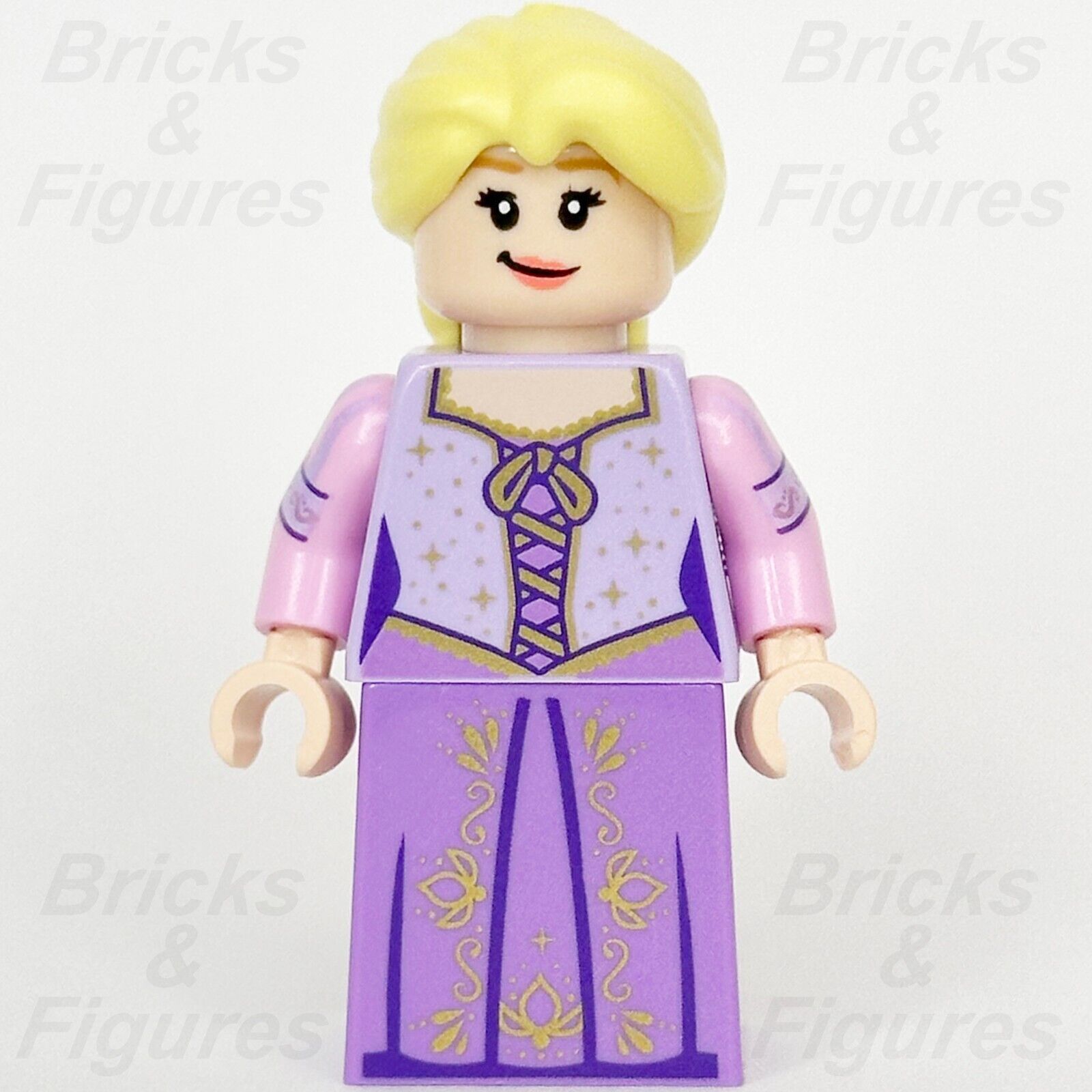 LEGO Disney Rapunzel Minifigure Disney 100 Tangled 43222 dis138 Minifig - Bricks & Figures