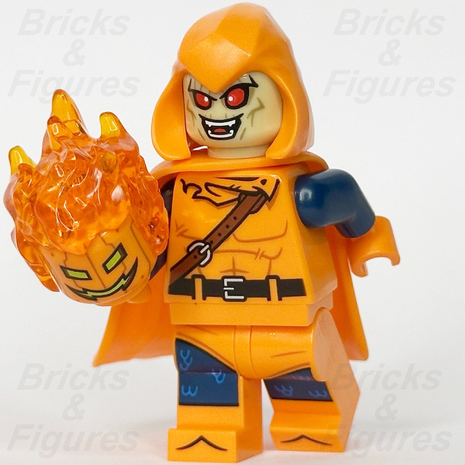 LEGO Super Heroes Hobgoblin Minifigure Spider-Man Marvel 76317 Hood Rubber Cape0