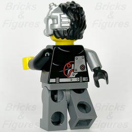 LEGO Ninjago Cyrus Borg Minifigure OverBorg Rebooted Cyborg 70722 njo088 Minifig - Bricks & Figures