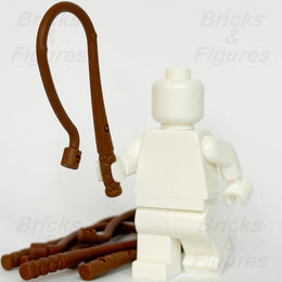 LEGO Reddish Brown Whip Minifigure Weapon Part Bent Flexible 6359864 88704 x 51