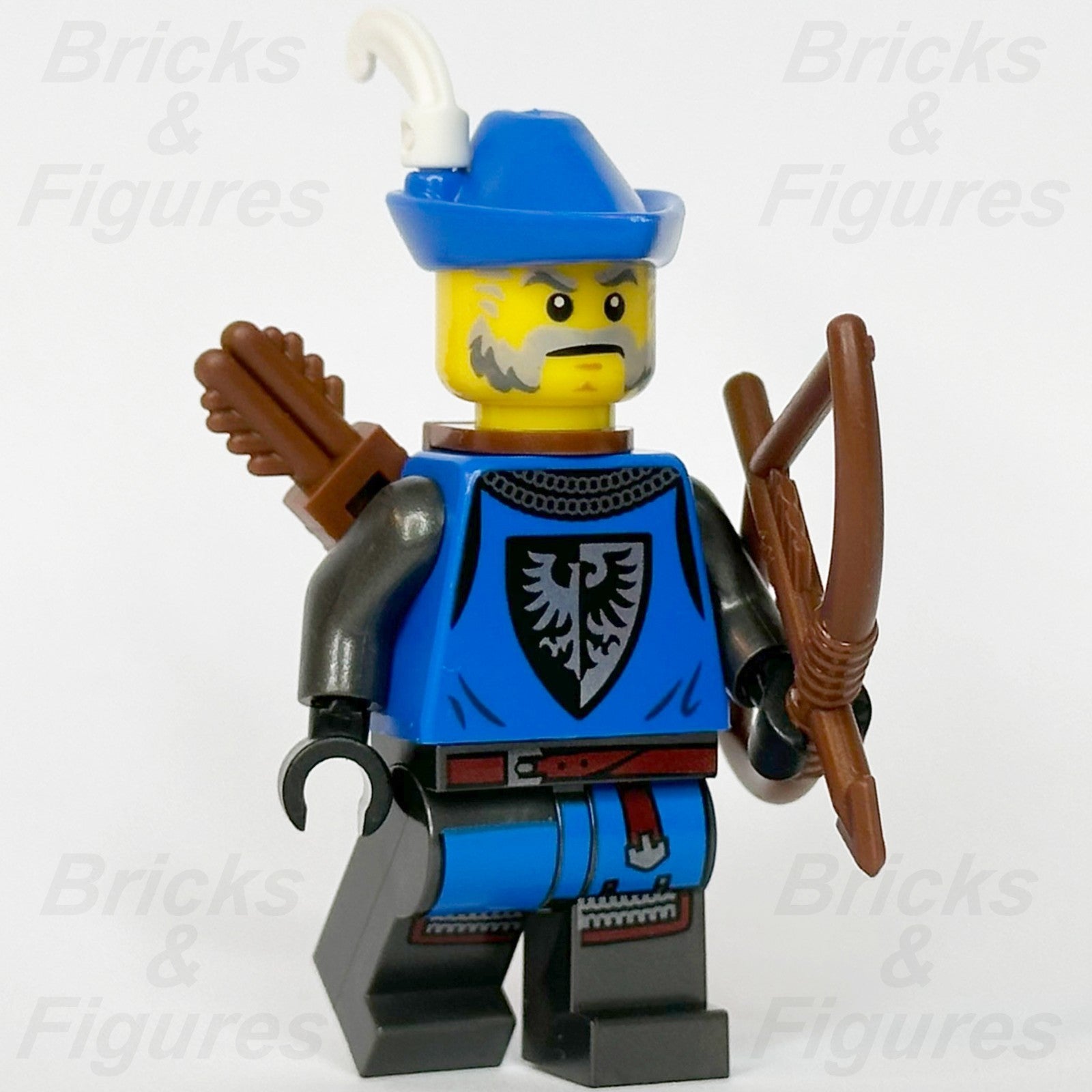LEGO Castle Black Falcon Archer Minifigure Bow & Quiver 910029 Series 1 bdp0990