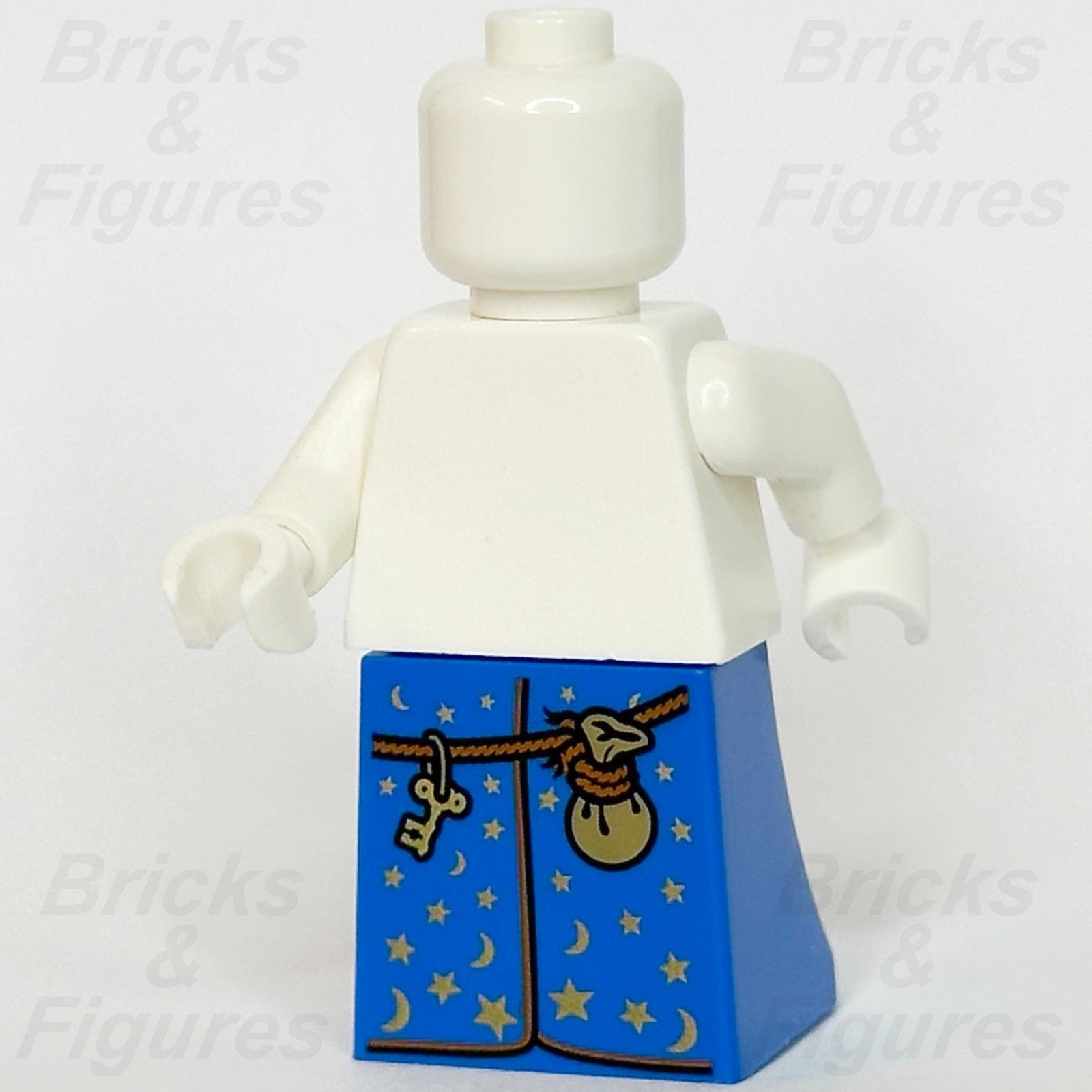 LEGO Castle Blue Wizard Robe Minifigure Skirt Part Pouch BAM 2022 36036pb0361