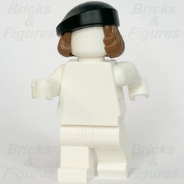 LEGO Medium Brown Hair with Beret Minifigure Part Short Wavy Hair 21363 7506pb011