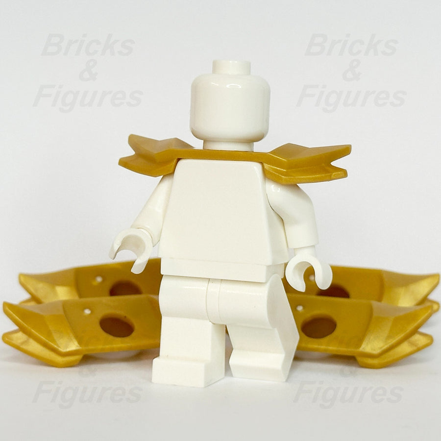 LEGO Ninjago Shoulder Armour Minifigure Part Pearl Gold Dragons Rising 7549 x 51