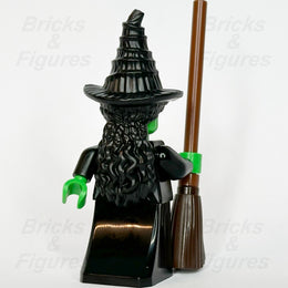 LEGO  Wicked Elphaba Minifigure Black Dress Broom Witch of the West 75691 wck0192