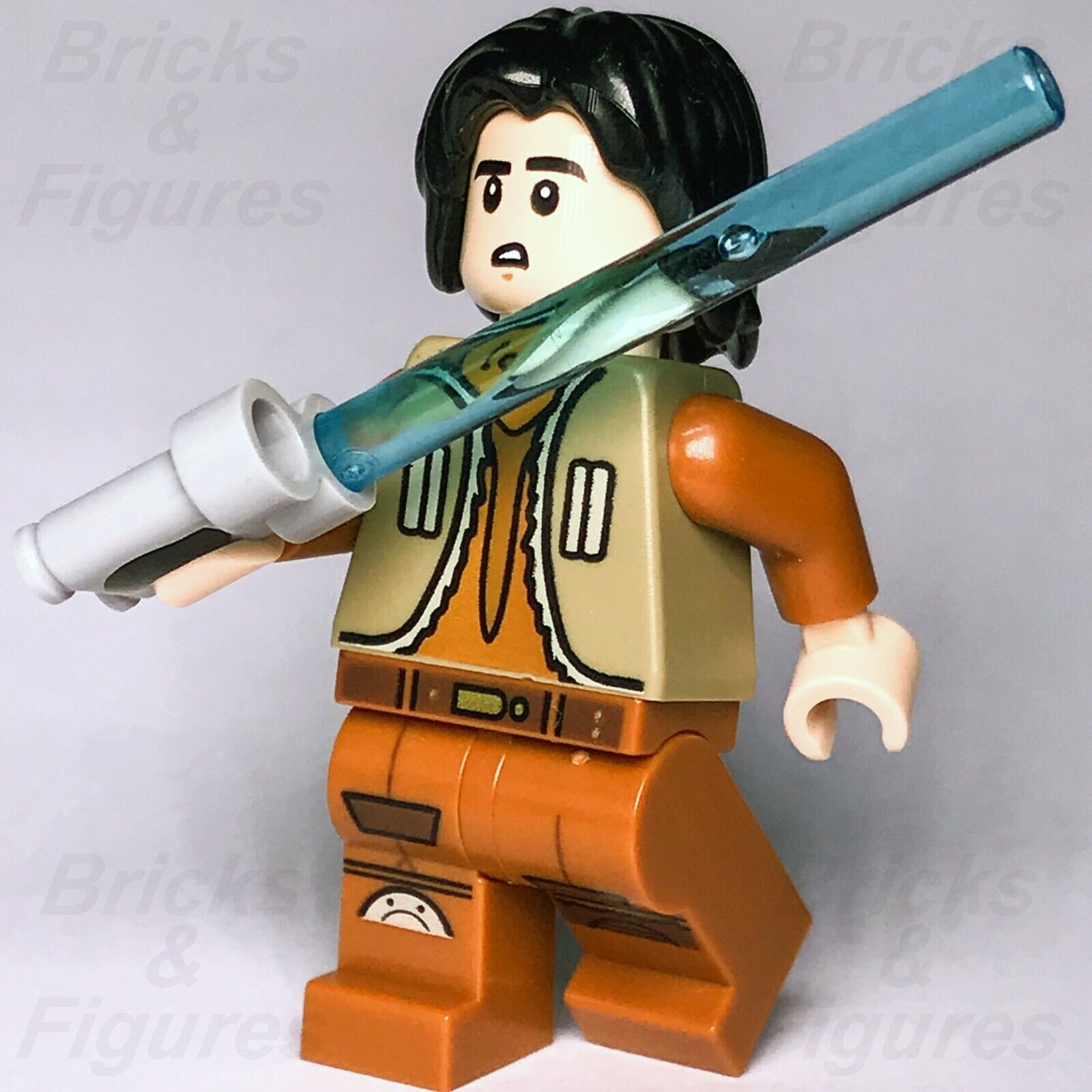 LEGO Star Wars Ezra Bridger Minifigure Rebels Padawan 75058 75090 sw0574 Rare