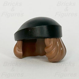 LEGO Medium Brown Hair with Beret Minifigure Part Short Wavy Hair 21363 7506pb010