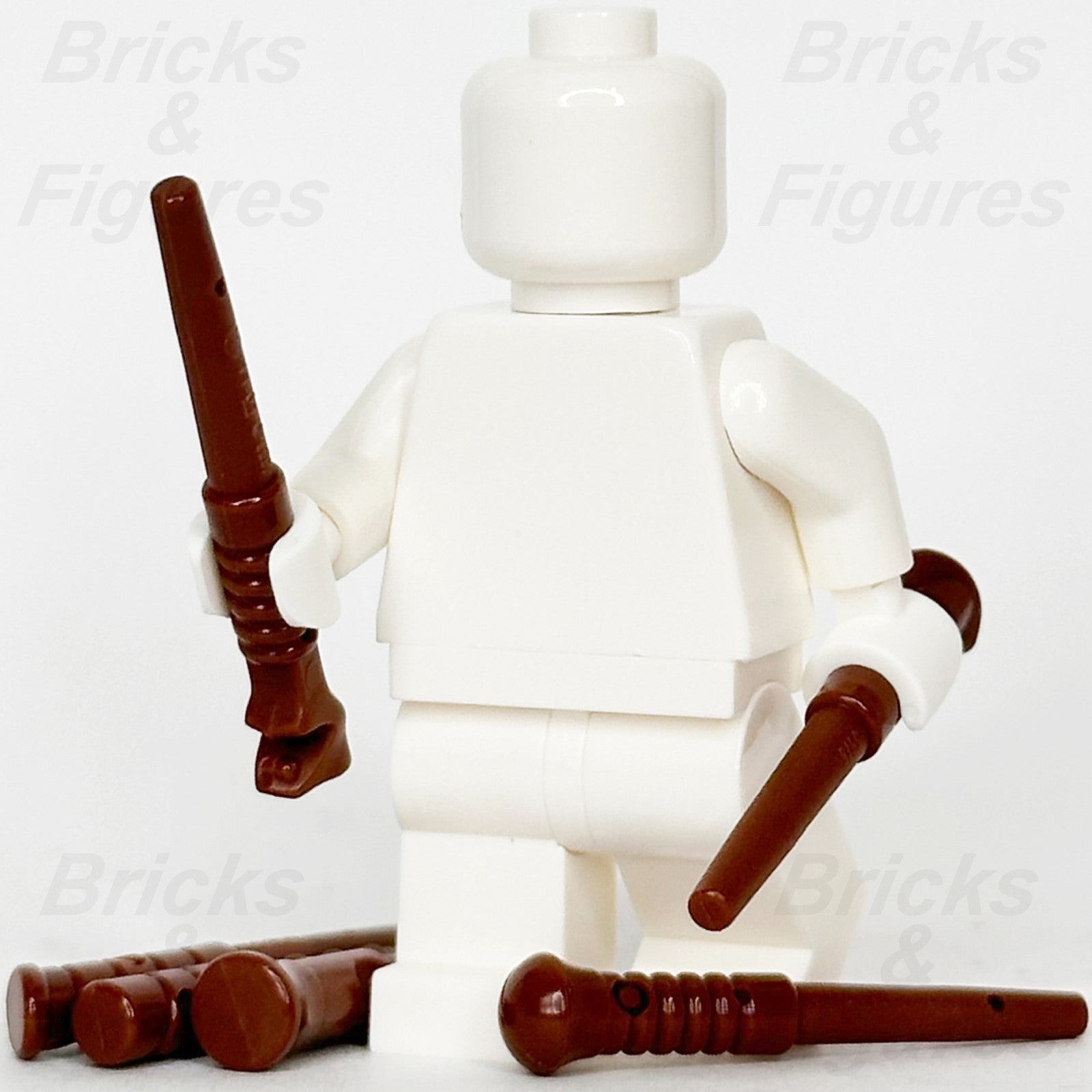 LEGO Harry Potter Wand Minifigure Weapon Part Reddish Brown Pack 5416 76439 x 61