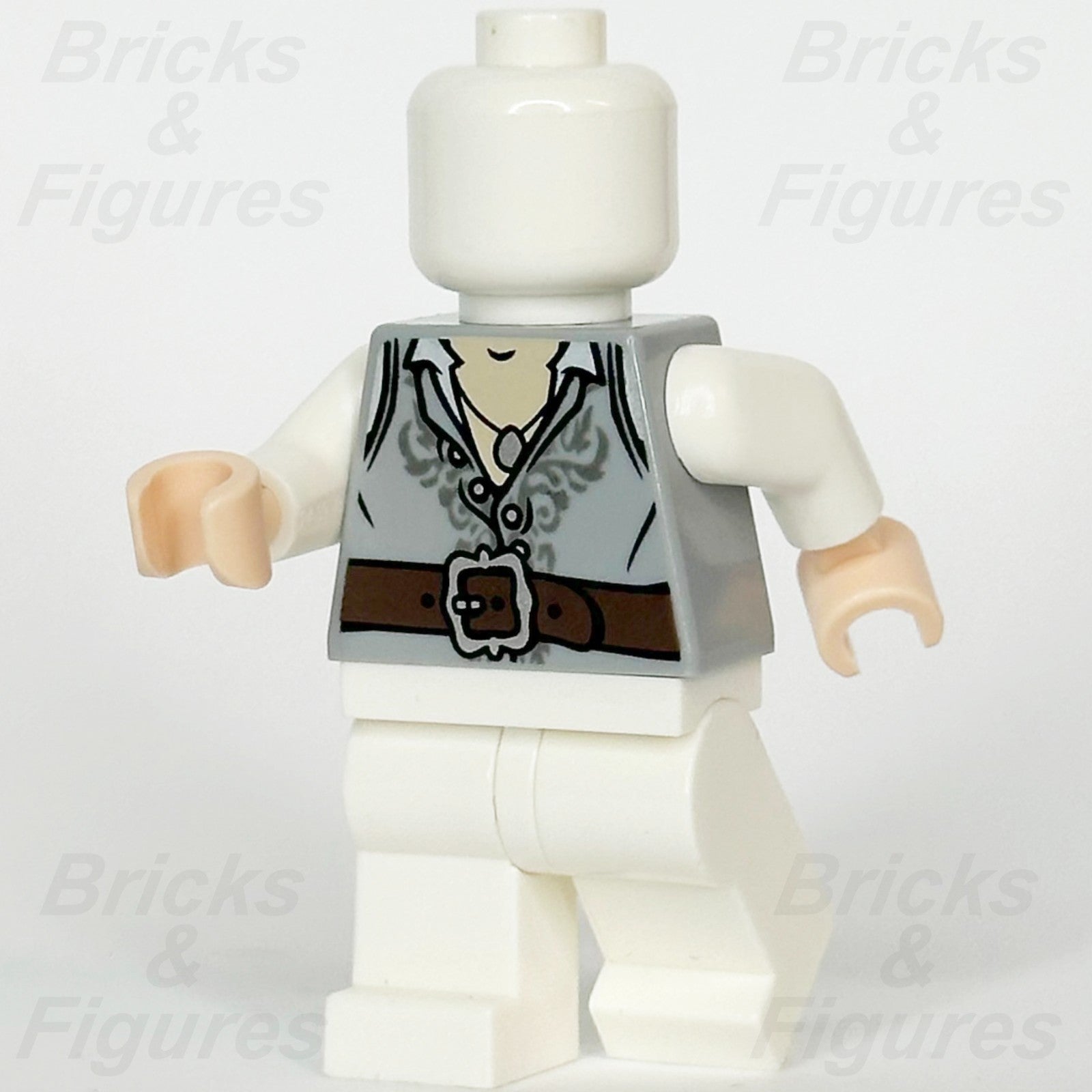LEGO Will Turner Minifigure Torso Part Pirates of the Caribbean 4184 4183 Pirate2