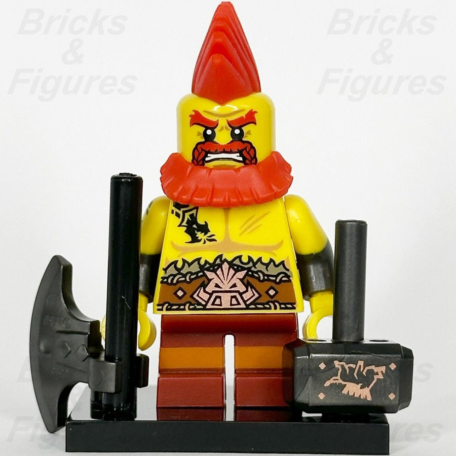 LEGO Battle Dwarf Minifigure Series 17 Collectible Warrior 71018 col17-10
