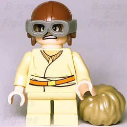 LEGO Star Wars Anakin Skywalker Minifigure Young Starfighter Pilot 7877 sw03493