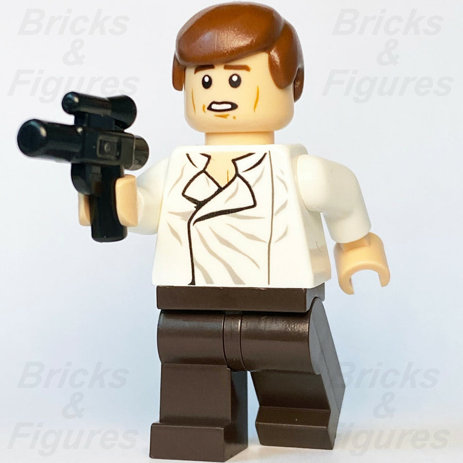 LEGO Star Wars Han Solo Minifigure Rebel Alliance Carbonite Outfit 75137 Used0