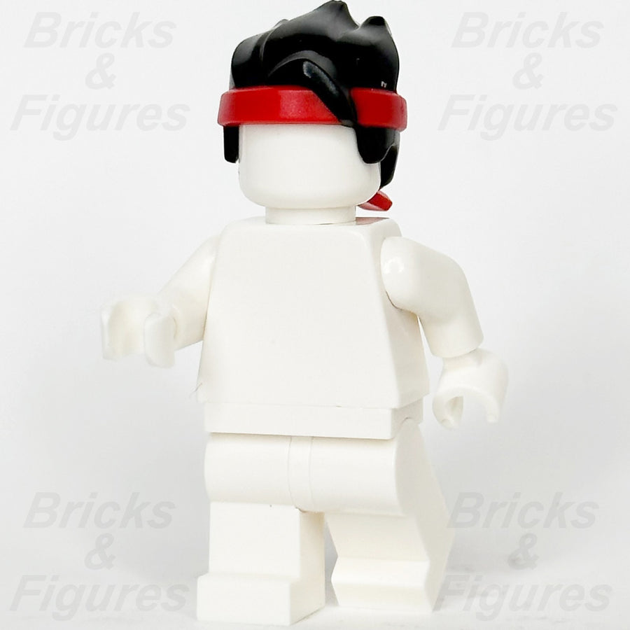 LEGO Monkie Kid Black Spiked Minifigure Hair Part Red Headband Minifig 66912pb011