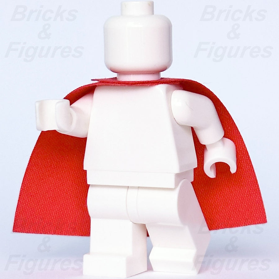 LEGO Red Minifigure Cape Cloth Traditional Starched Fabric Body Wear Part 5221