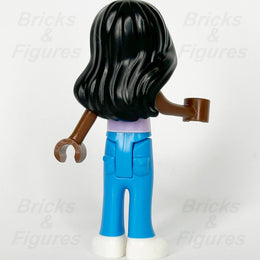 LEGO Friends Aida Minifigure Light Purple Vest with Badge Lanyard 41732 frnd568 - Bricks & Figures