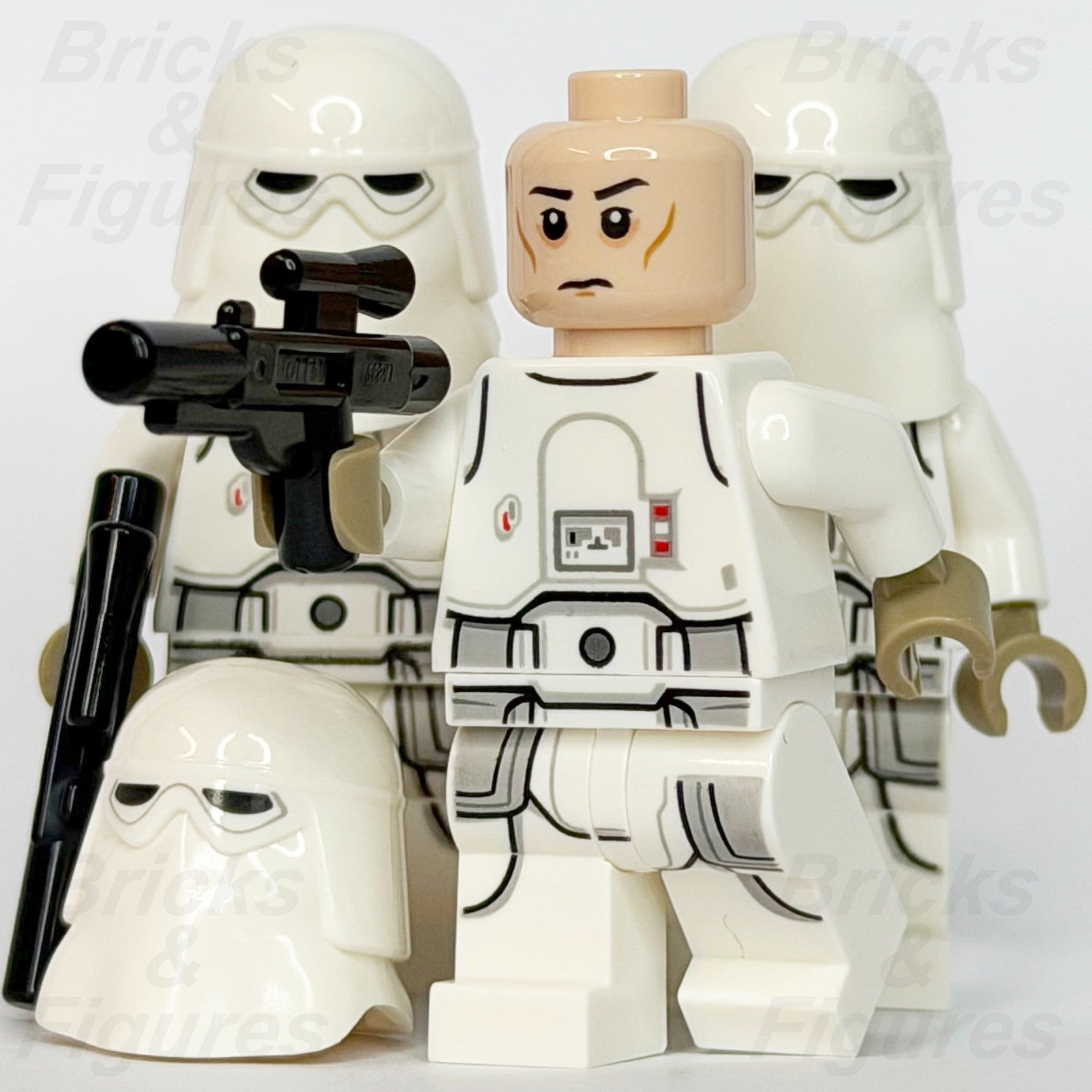 LEGO Star Wars Snowtrooper Minifigure with Cheek Lines Frown 75288 sw1103 x 30