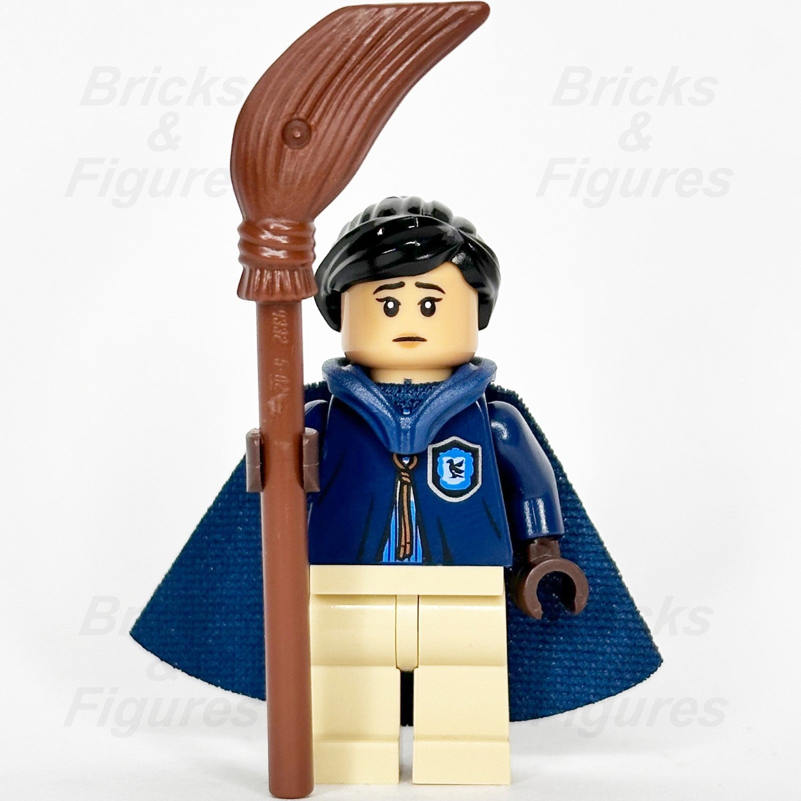 LEGO Harry Potter Cho Chang Minifigure Ravenclaw Quidditch Hood Cape Witch 764162