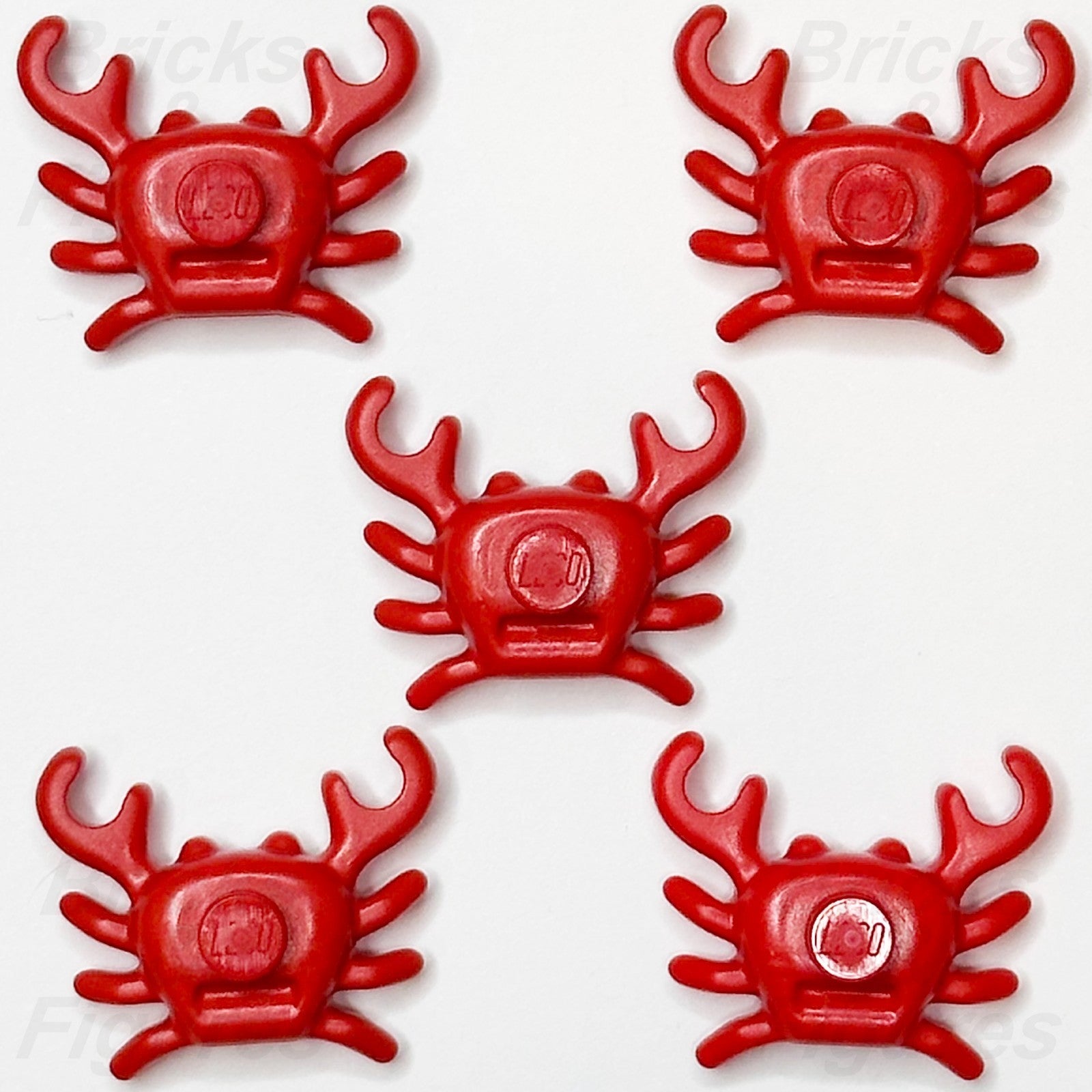 LEGO Red Crab Animal Part Sea Ocean Water Parts Crustacean 33121 x 50