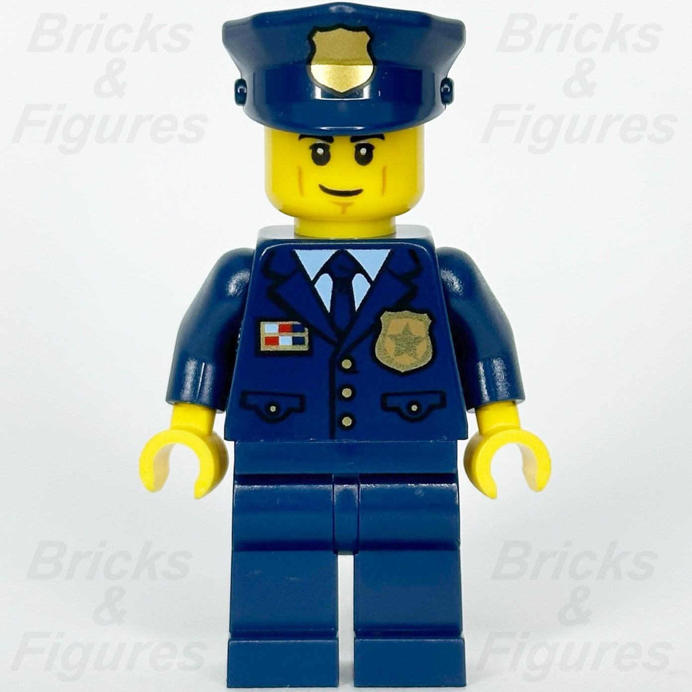 LEGO Police Officer Minifigure with Smirk 1940s Era Creator Expert Town 102781