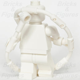 LEGO White Flexible Hose 21L Accessory Part Climbing Grips Web 2630 6409728 x 51