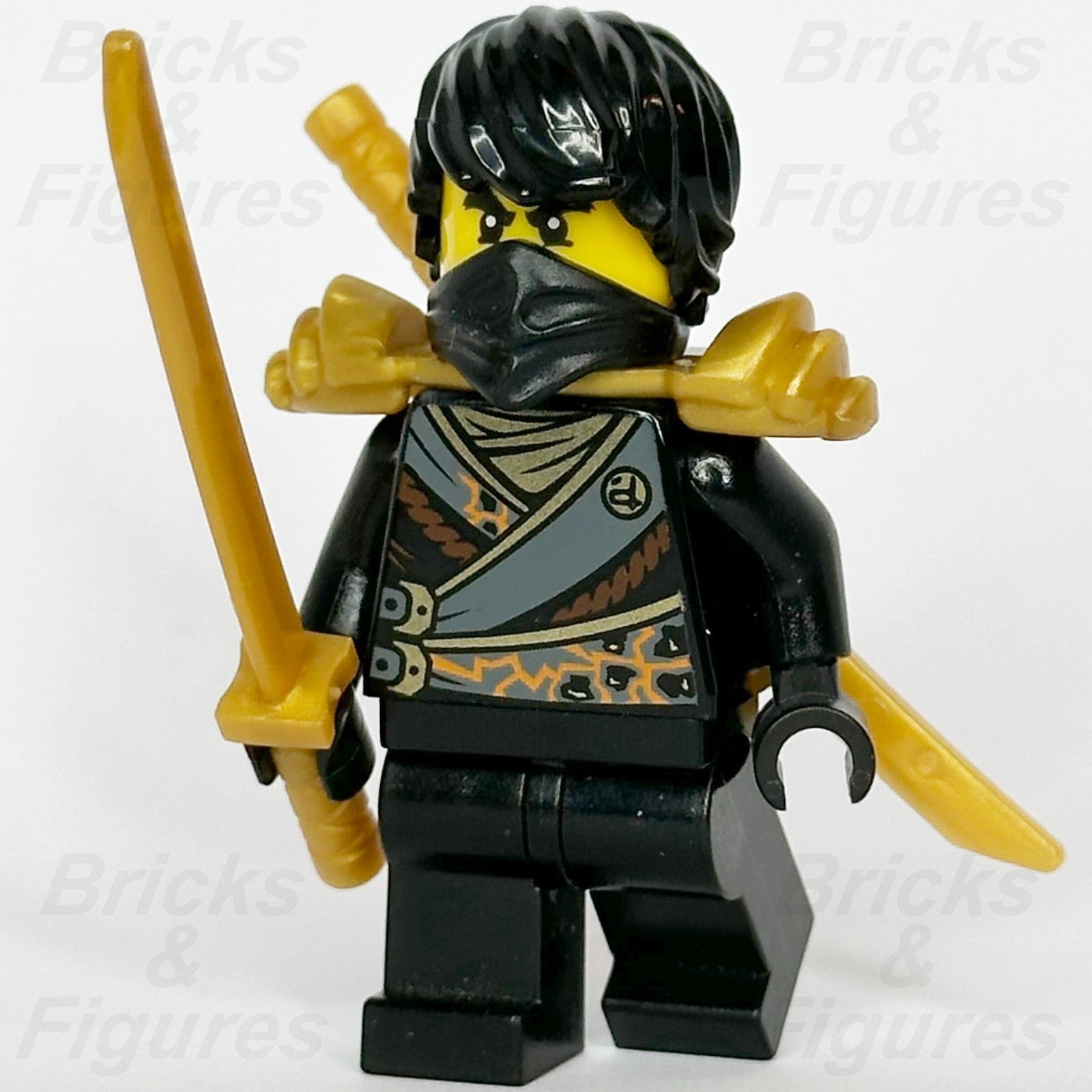 LEGO Ninjago Cole Minifigure Rebooted Ninja Shoulder Armour Earth Master njo02700