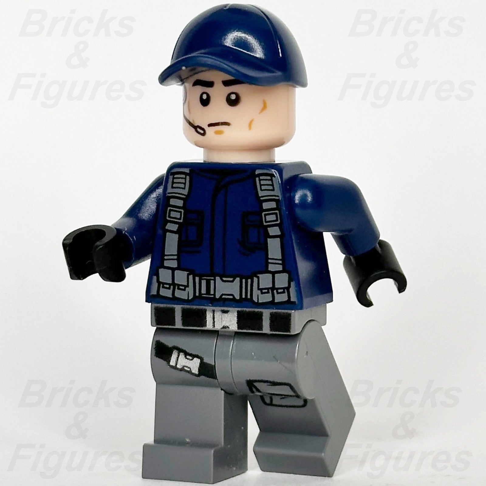 LEGO® Jurassic World ACU Guard Minifigure Trooper Soldier 76942 75940 jw067 Hat0