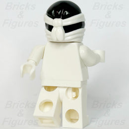 LEGO Ninjago Zane Minifigure Ninja Wrap Part Type 2 Black White Helmet 19857pb032
