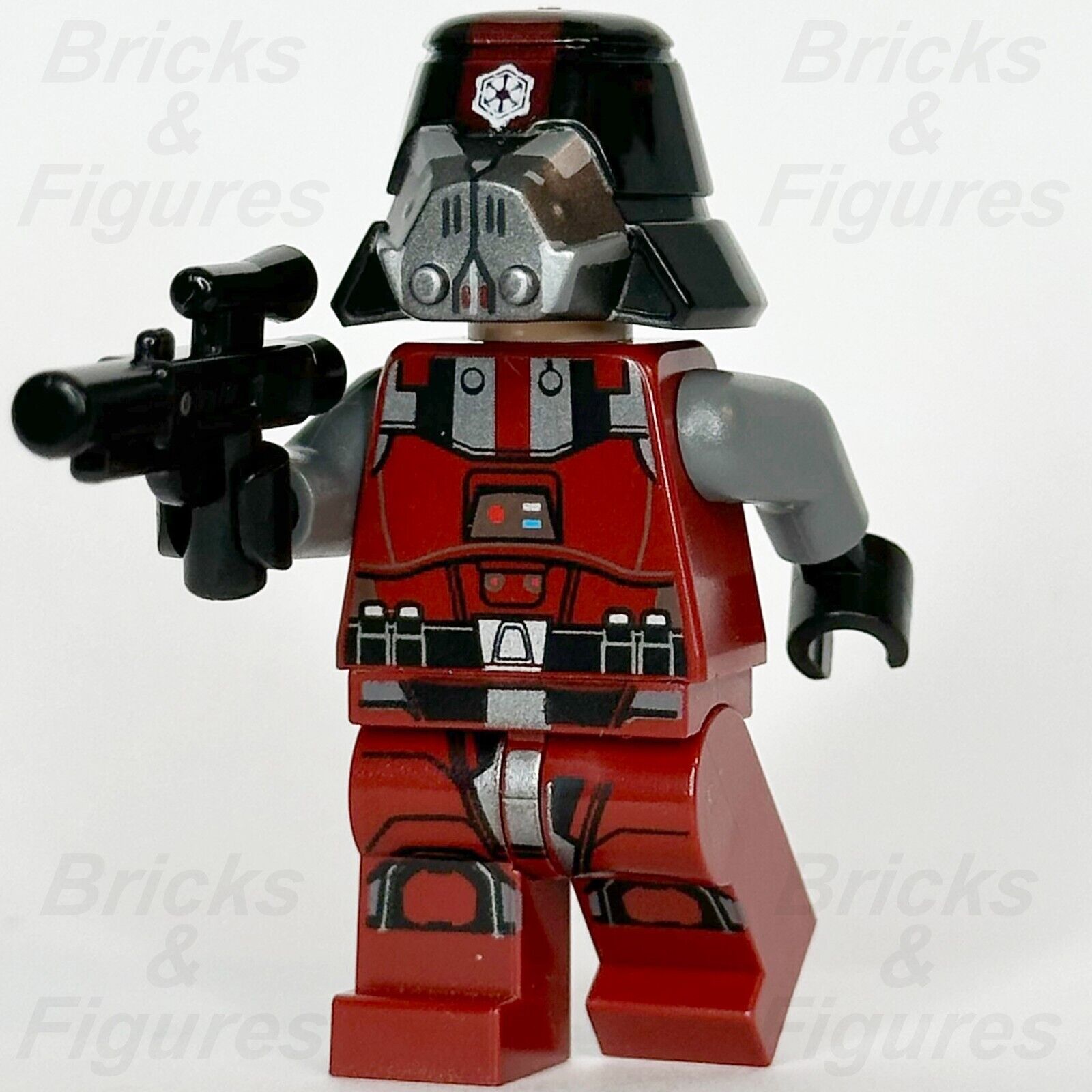 LEGO Star Wars Sith Trooper Minifigure The Old Republic Dark Red 75001 sw0436