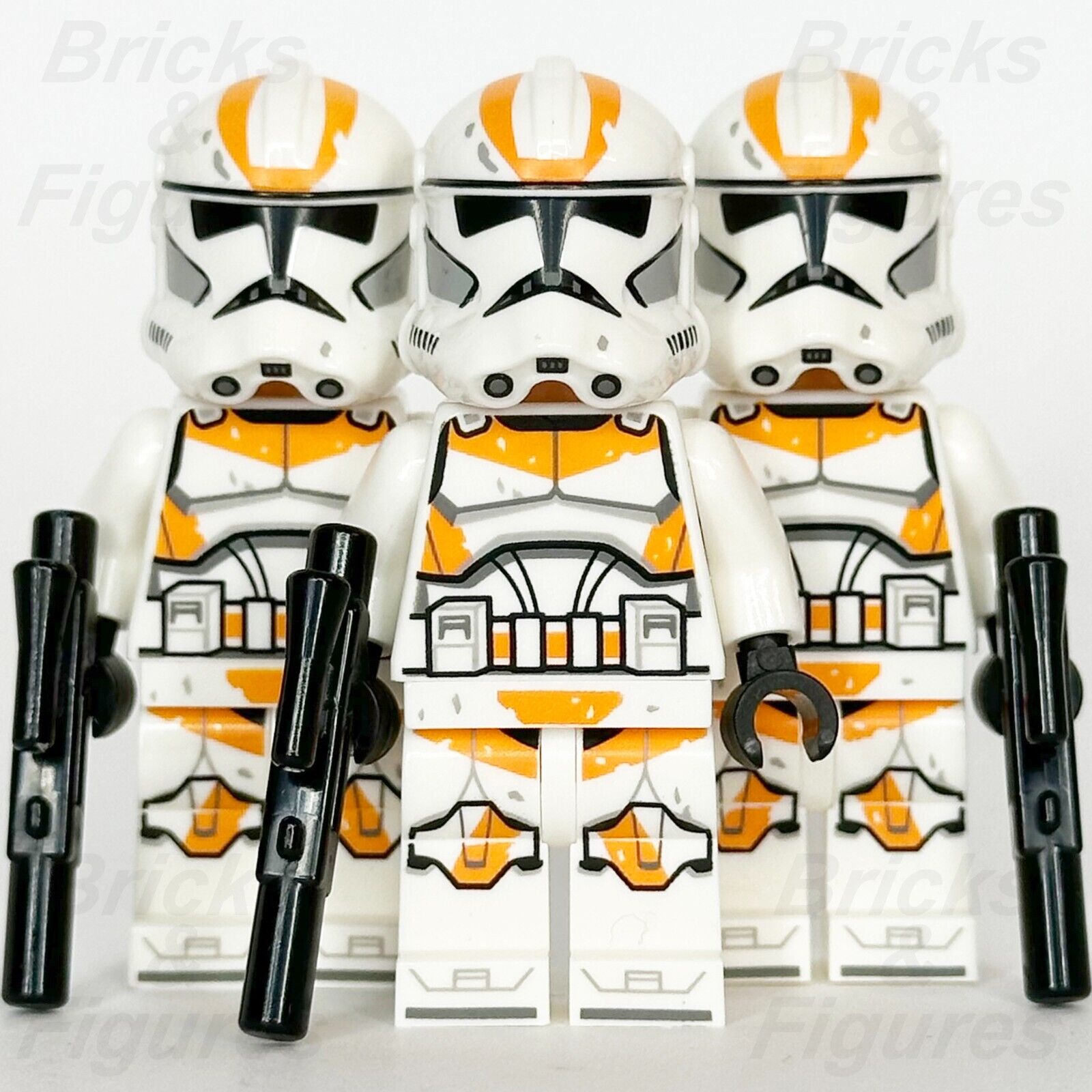 LEGO Star Wars 212th Clone Trooper Minifigure Utapau Phase 2 Armour 75337 x 3